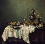 Willem Claesz. Heda Breakfast of Crab oil on canvas